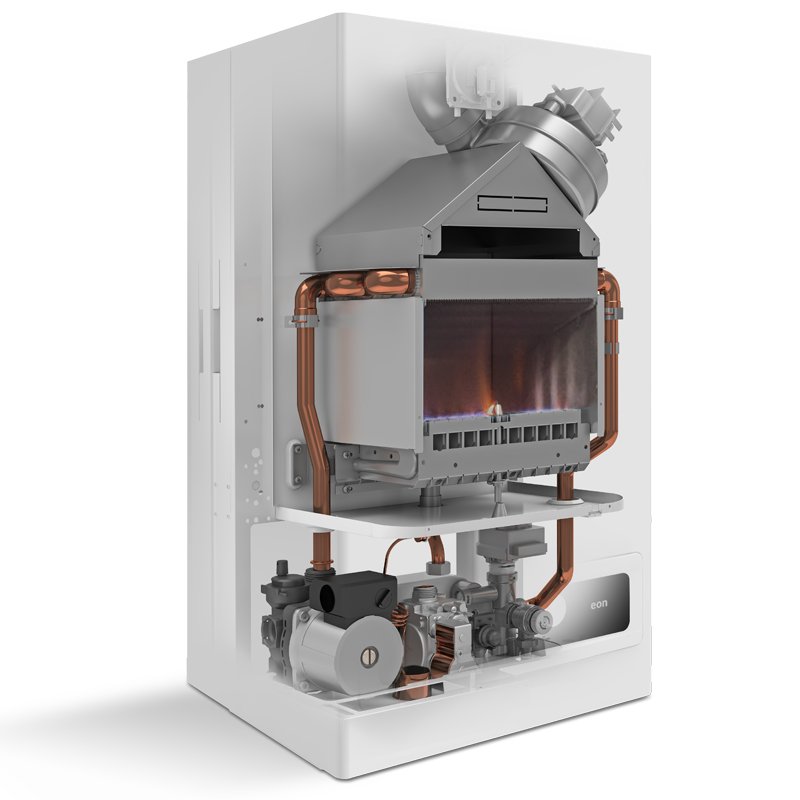 Настенный газовый котел Copa EON 32 кВт комбинированный — фото 2