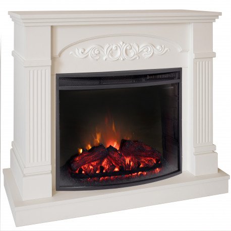 Изображение товара Электрический камин Cristina 25.5 WT с очагом Evrika LED от RealFlame