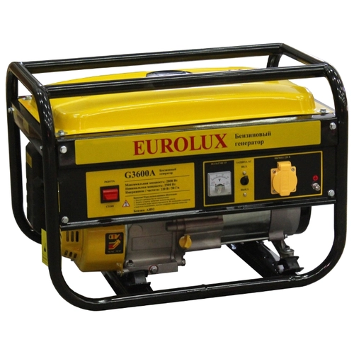 Бензиновый электрогенератор Eurolux G3600A