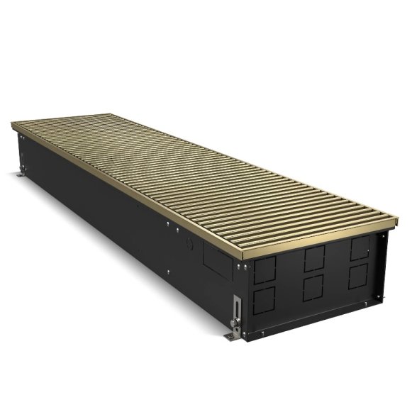 Изображение товара Внутрипольный водяной конвектор Royal Thermo Atrium 150/300/2600-DG-U-LB бронза