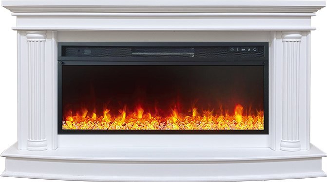 Каминокомплект Royal Flame Rome с очагом Vision 42 LED белый — фото 1
