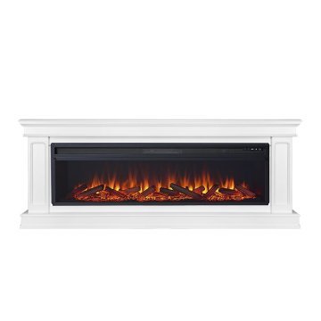 Каминокомплект Royal Flame Geneva 60 белый с очагом Vision 60 LOG LED