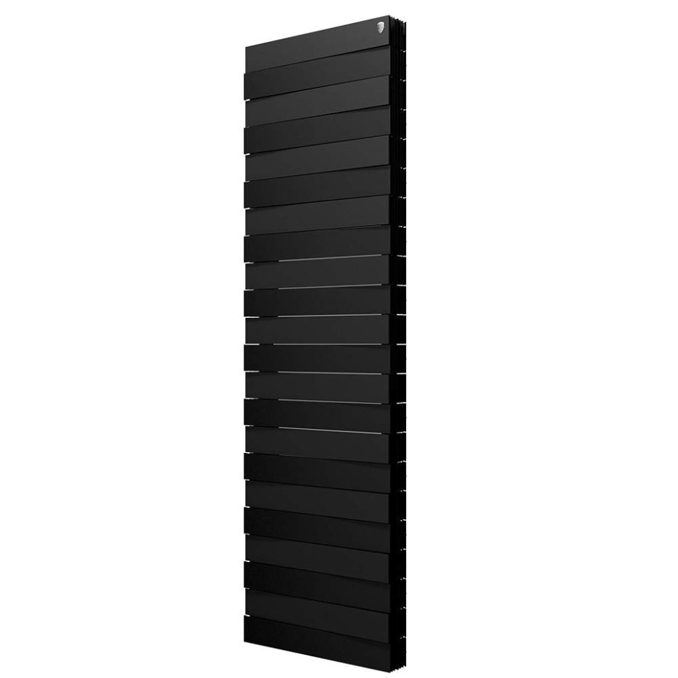 Биметаллический вертикальный радиатор Royal Thermo Piano Forte Tower Noir Sable 22 секции