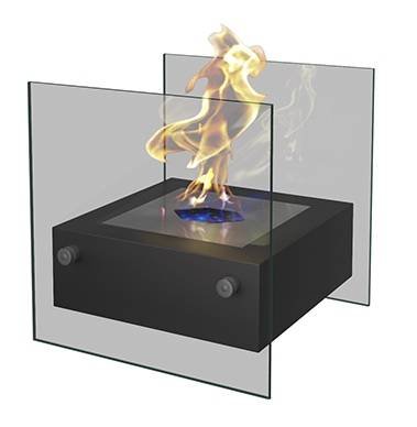 Изображение товара Настольный биокамин Zefire Rubicon стильный компактный электрокамин
