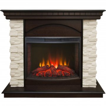 Каминокомплект RealFlame Elford STD/EUG/25'5/HL AO с очагом Evrika 25,5 LED