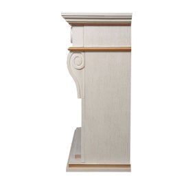 Портал Firelight Vittoriano 30 белёный дуб с золотой патиной