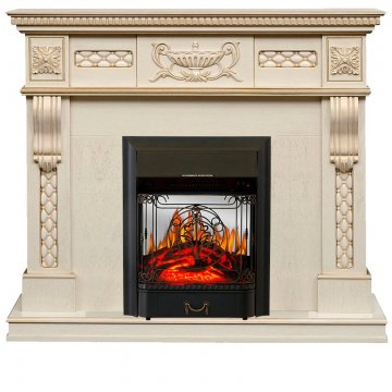 Каминокомплект Royal Flame Corsica c очагом Majestic FX M Black