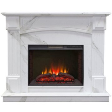 Каминокомплект RealFlame Carolina 25.5/24 WT F512 c очагом Sparta LED