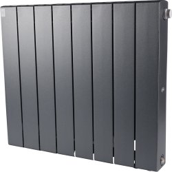 Биметаллический радиатор отопления Rifar Supremo Ventil SVR 500 8 секций титан