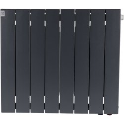 Биметаллический радиатор отопления Rifar Supremo Ventil SVR 500 8 секций титан