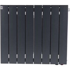 Биметаллический радиатор отопления Rifar Supremo Ventil SVR 500 8 секций титан