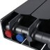 Биметаллический радиатор отопления Rifar Supremo Ventil SVR 500 8 секций титан