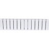 Биметаллический радиатор отопления Rifar Base 200 боковое подключение 14 секций белый RAL 9016