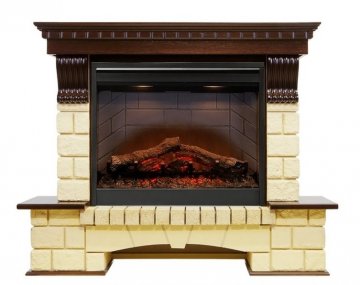 Каминокомплект Dimplex Pierre Luxe шампань с очагом Symphony 2608