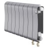 Биметаллический радиатор отопления Royal Thermo Infinity 300 Silver Satin VR80 8 секций
