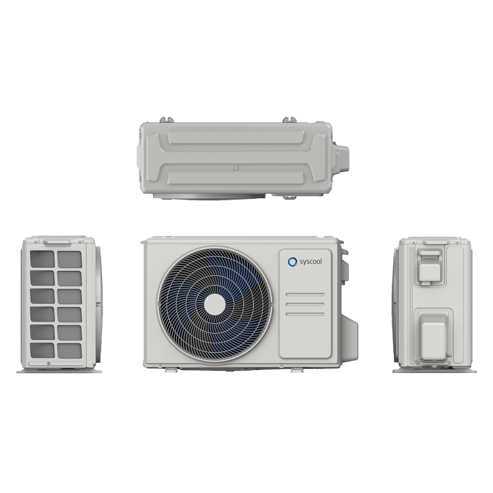 Наружный блок мульти сплит-системы Systemair Syscool Multi3 27 EVO HP Q — фото 3