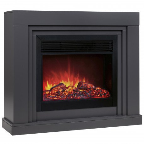 Изображение товара Электрокаминокомплект RealFlame Stanley 26 GR с эффектом живого пламени и таймером
