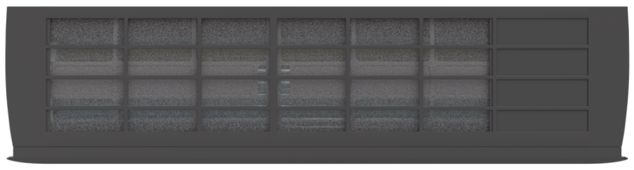 Внутренний настенный блок мульти сплит-системы Funai RAM-I-SNN35HP.W02/S Sensei Nero Shinkirigami