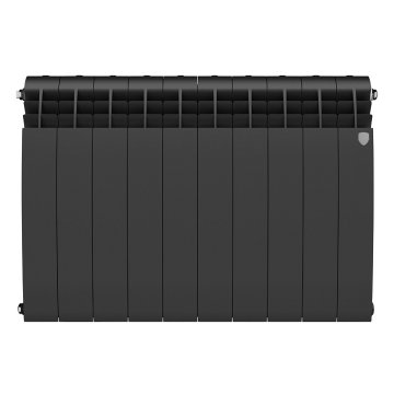 Биметаллический радиатор отопления Royal Thermo BiLiner B 500 10 секций Noir Sable