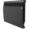 Биметаллический радиатор отопления Royal Thermo BiLiner B 500 10 секций Noir Sable