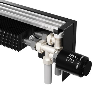 Напольный конвектор Royal Thermo STEP-130/130/1400-2-N-WT-LG-NA