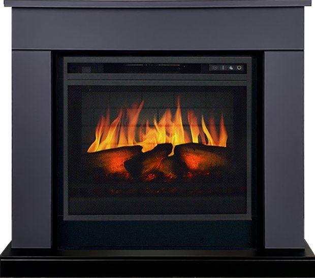 Каминокомплект Royal Flame Bergen 23 (Разборный) с очагом Vision 23 EF LED 3D FX серый графит — фото 1