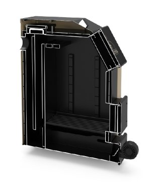 Напольный твердотопливный котел Koloss Ultra Plus 10