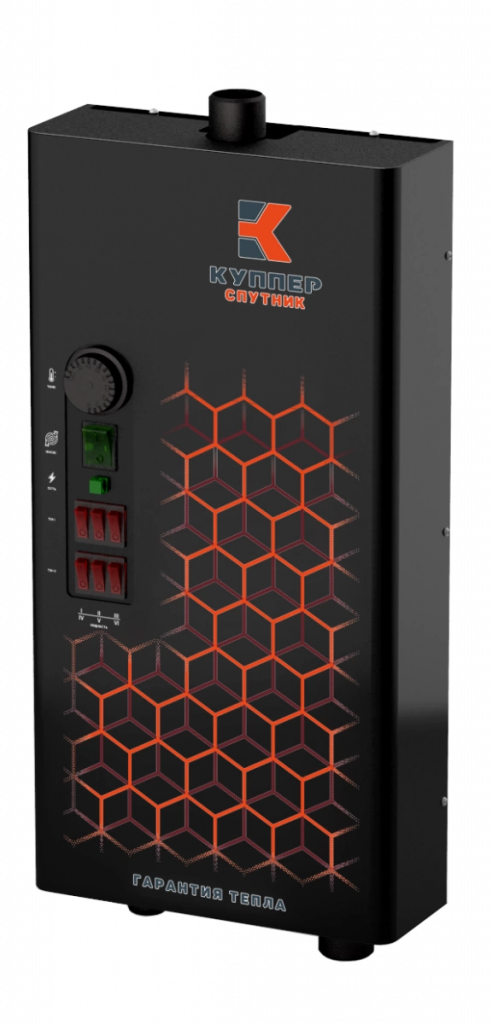 Электрический котел Теплодар Куппер Спутник-12 (2.0) черный — фото 1