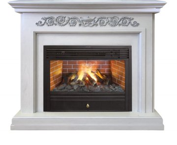 Каминокомплект RealFlame Leticia 26 WT с очагом 3D Novara