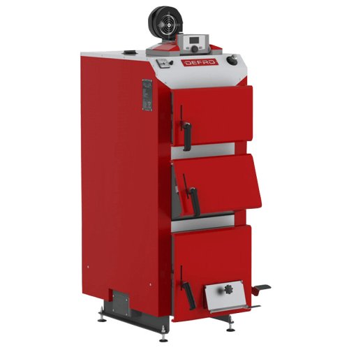 Напольный твердотопливный котел Defro KDR Plus 3A 30 — фото 1