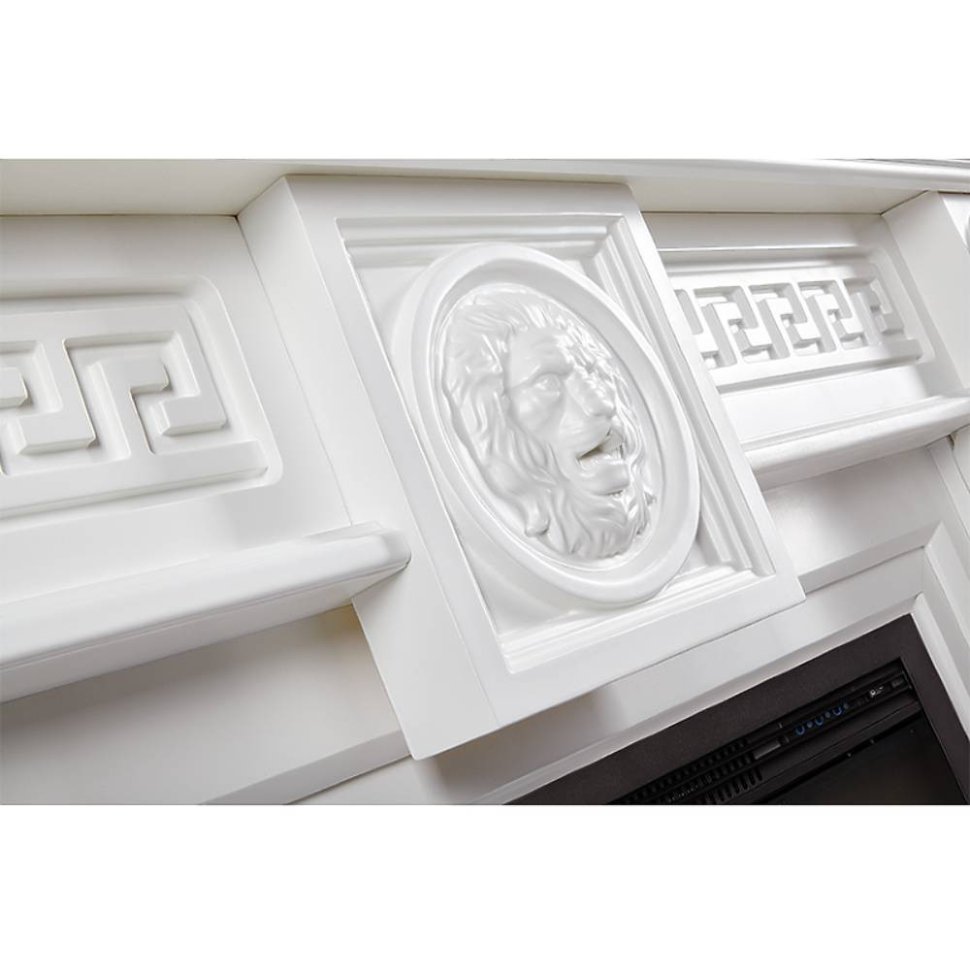 Каминокомплект Firelight Vittoriano 30 с очагом Electrolux EFP/P-3020LS белый — фото 5
