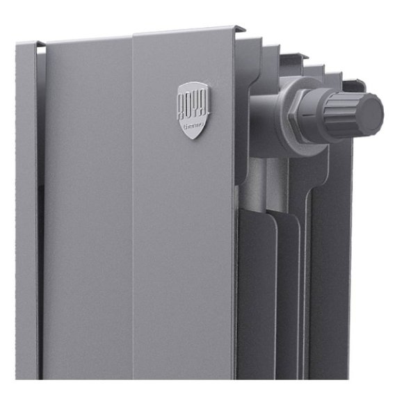 Биметаллический радиатор отопления Royal Thermo PianoForte 500 VDR80 12 секций Silver Satin