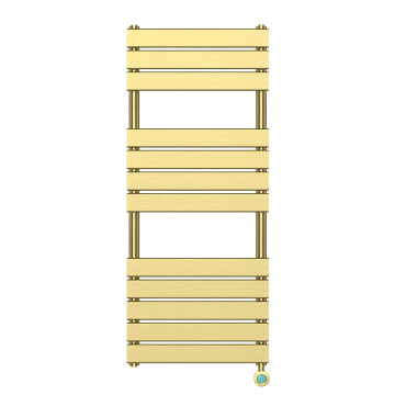 Электрический полотенцесушитель Primoclima Panel 1200*500 12 трубок 600W золото матовое
