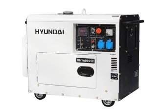Изображение товара Генератор дизельный HYUNDAI DHY 6000SE