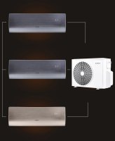 Мульти сплит-система на 3 комнаты 25+25+25 м2 AURUS ADI/in-09HN8/BLACK*2+ADI/in-09HN8/GOLD/ADMI/out-24H3N8 D Series