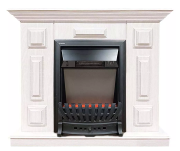 Каминокомплект Хорошие Камины Юпитер с очагом Electrolux Classic EFP/P-1020LS белое дерево