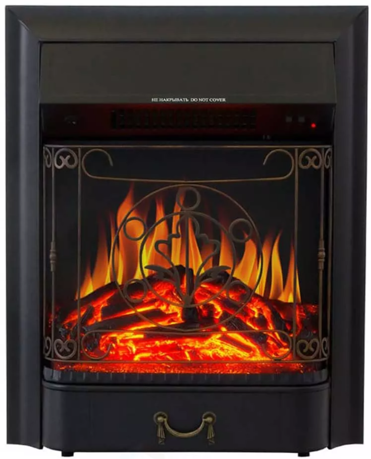 Каминокомплект Хорошие Камины Юпитер с очагом Royal Flame Majestic FX Black белый — фото 5