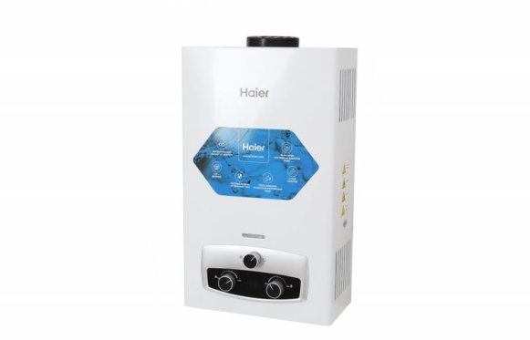 Изображение товара Газовый проточный водонагреватель Haier IGW 10 B 20 кВт, с дисплеем и защитой