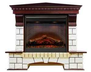 Изображение товара Каминокомплект Dimplex Pierre Luxe универсальный угловой с очагом Symphony 2608