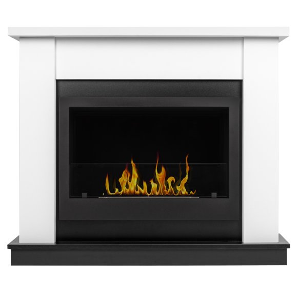 Изображение товара Встраиваемый биокамин Firelight BFP/P-1015 XS+Canto Long белый черный