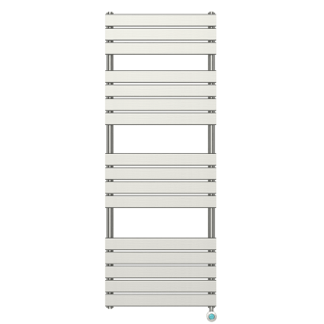Электрический полотенцесушитель Primoclima Panel 1600*500 16 трубок 800W никель матовый