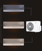 Мульти сплит-система на 3 комнаты 25+25+25 м2 AURUS ADI/in-09HN8/BLACK+ADI/in-09HN8/GOLD*2/ADMI/out-24H3N8 D Series