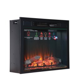 Каминокомплект Interflame Экстер махагон с очагом Sirius 30 LED FX Black