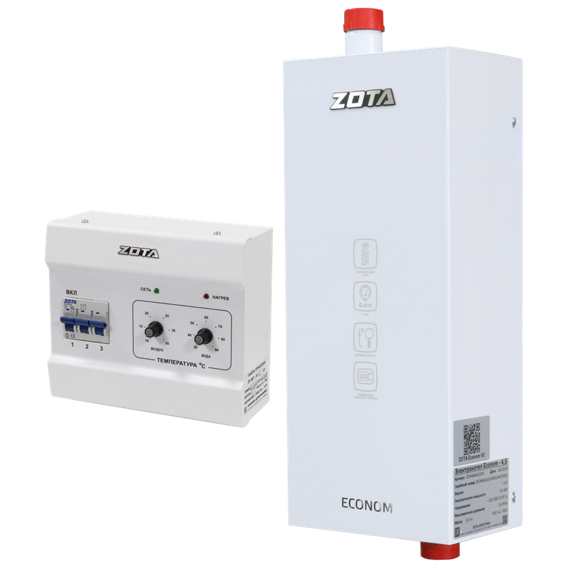 Электрический настенный котел ZOTA 48 Econom V2