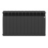 Биметаллический радиатор отопления Royal Thermo BiLiner B 500 12 секций Noir Sable