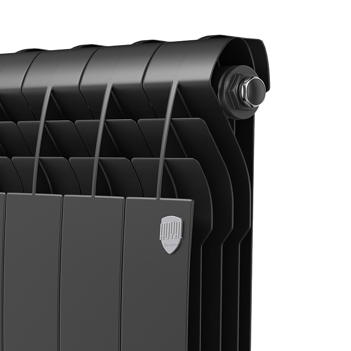 Биметаллический радиатор отопления Royal Thermo BiLiner B 500 12 секций Noir Sable