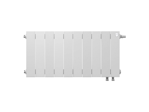 Биметаллический радиатор отопления Royal Thermo PianoForte 300 VDR80 10 секций Bianco Traffico — фото 2