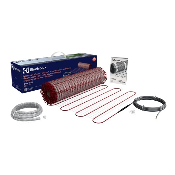 Изображение товара Теплый пол Electrolux Eco Mat 2-150-2 с кабельной системой до 2 кв.м.