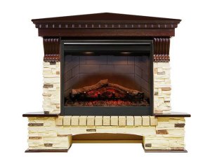 Изображение товара Каминокомплект Dimplex Pierre Luxe сланец угловой с очагом Symphony 2608