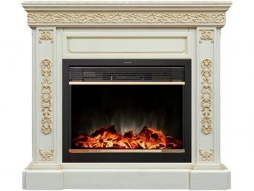 Каминокомплект RealFlame Ekaterina 26 с очагом MoonBlaze S LUX Brass